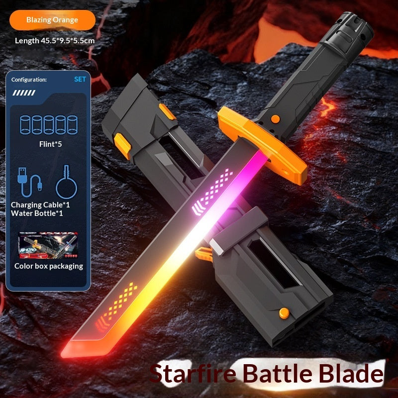 Ultimate Glow-Up Sword | Real Smoke & Spark Effect⚡