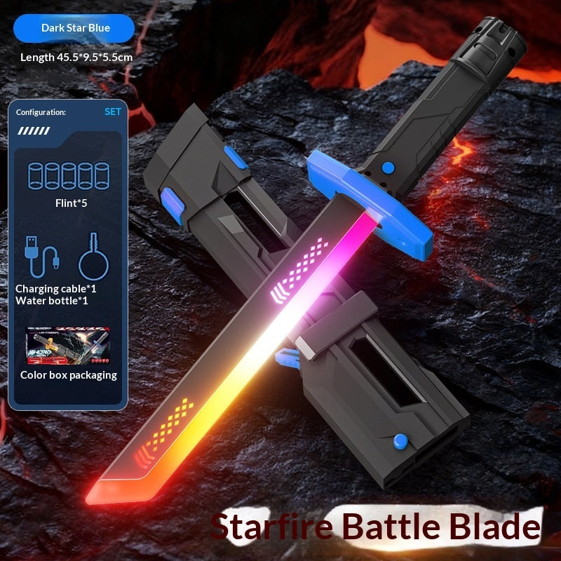 Ultimate Glow-Up Sword | Real Smoke & Spark Effect⚡