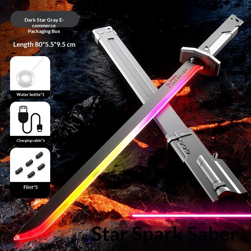 Ultimate Glow-Up Sword | Real Smoke & Spark Effect⚡