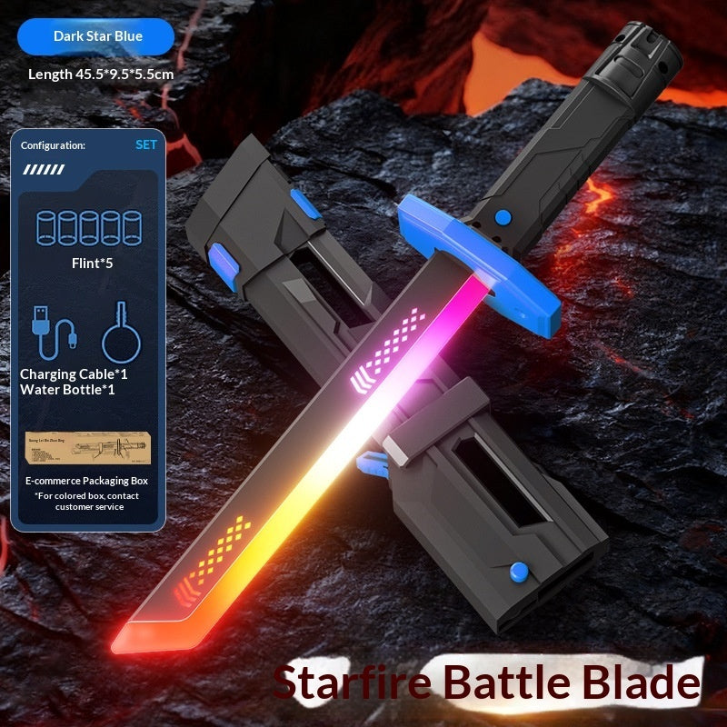 Ultimate Glow-Up Sword | Real Smoke & Spark Effect⚡
